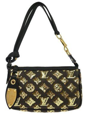 Louis Vuitton Monogram Eclipse Pochette Accessoires Handbag M40248 146331